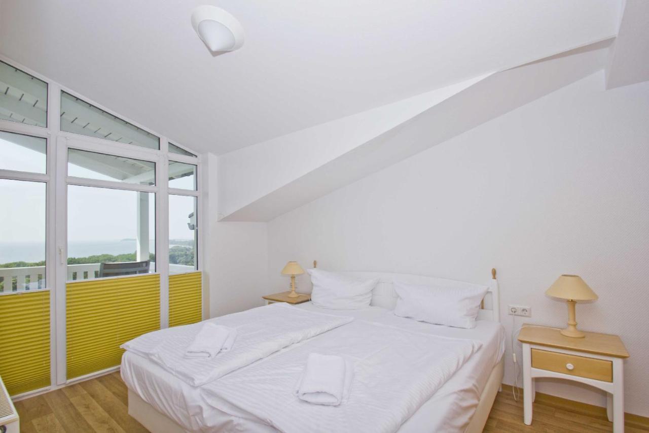 Mit Meerblick Und Balkon, Gratis Nutzung Vom Ahoi Erlebnisbad Und Sauna In Sellin - Meeresblick Fewo 17 ゲーレン エクステリア 写真